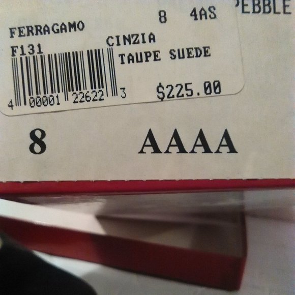 Salvatore Ferragamo Shoes with box Size8 4A - Picture 2 of 9